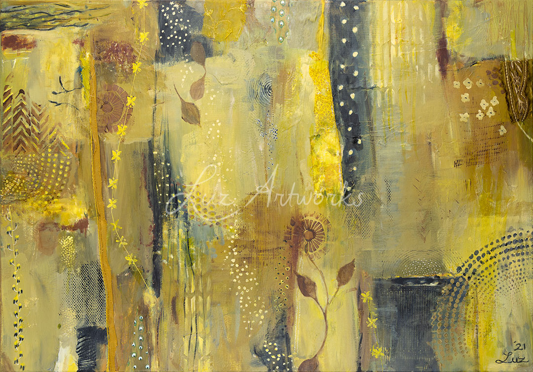 Painting Sparkle No. 1 by Luz Artworks, Marloes Bloedjes
