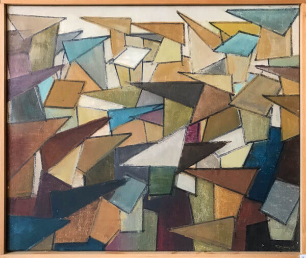 Bob Immink - Abstract Shapes - Untitled 60x50