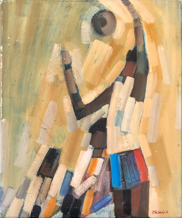 Bob Immink - Abstract Figure - Untitled 50x60